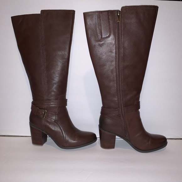 naturalizer boots brown
